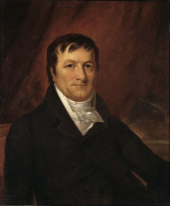 Johann Jakob Astor, porträtiert von John Wesley Jarvis im Jahr 1825